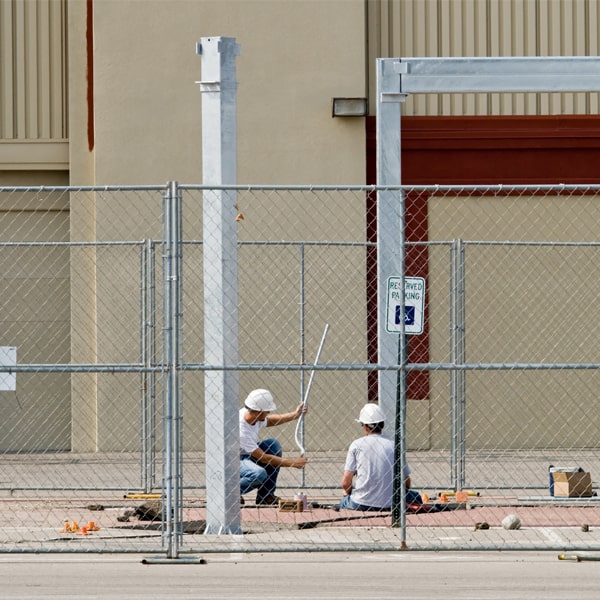 how much time can i lease the temporary fence for my building site or event in Covington Louisiana